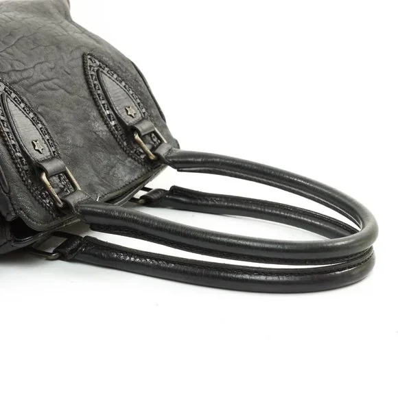 Auth Fendi Hand Bag Leather Black #25155F84 - Picture 5 of 13